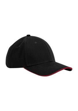 Beechfield EarthAware classic organic cotton 6-panel cap  sandwich peak