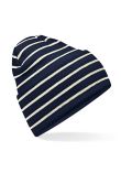 Beechfield Original deep-cuffed striped beanie