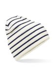 Beechfield Original deep-cuffed striped beanie