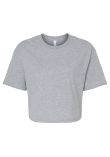 Bella Canvas Womens Jersey crop tee