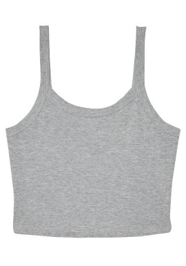 Bella Canvas Womens micro rib spaghetti strap tank