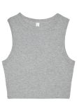 Bella Canvas Womens micro rib muscle crop tank