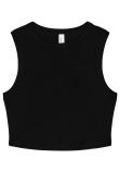 Bella Canvas Womens micro rib muscle crop tank