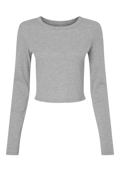 Bella Canvas Womens micro rib long sleeve baby t-shirt