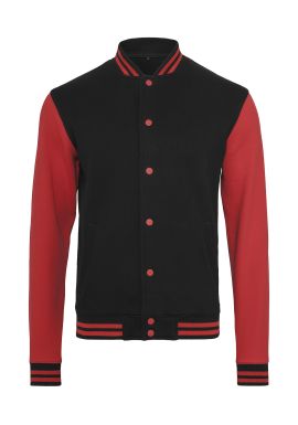 Build Your Brand Sweat college jacket