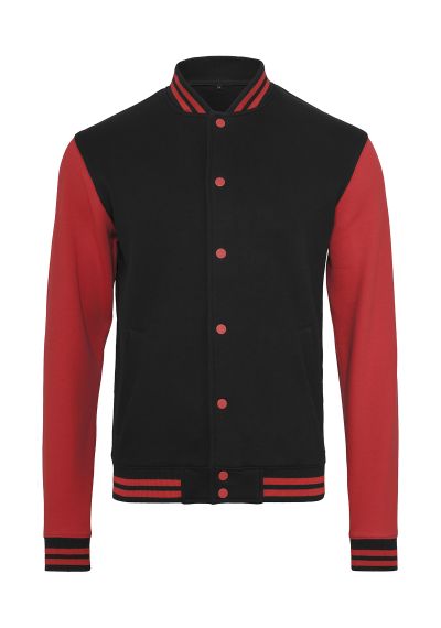 Build Your Brand Sweat college jacket