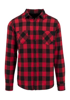 Build Your Brand Checked flannel shirt
