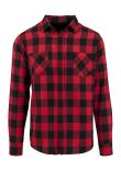 Build Your Brand Checked flannel shirt