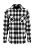Build Your Brand Checked flannel shirt