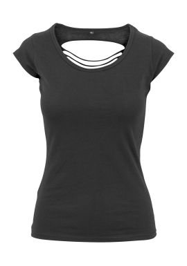 Build Your Brand Women's back cut tee