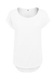 Build Your Brand Women's long slub tee