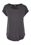 Build Your Brand Women's long slub tee