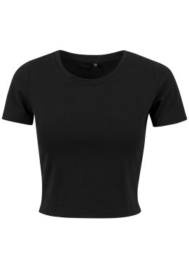 Build Your Brand Women's cropped tee