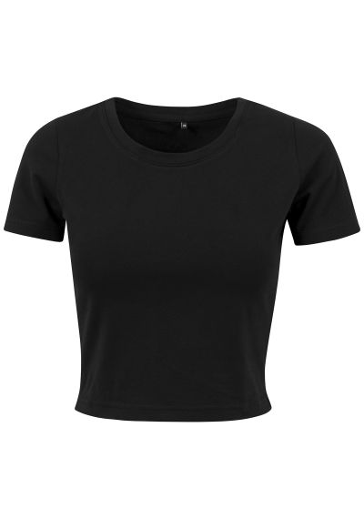 Build Your Brand Women's cropped tee