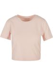 Build Your Brand Women's cropped tee
