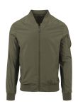 Build Your Brand Nylon bomber jacket