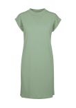 Build Your Brand Women's turtle extended shoulder dress