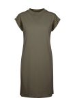 Build Your Brand Women's turtle extended shoulder dress