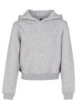 Build Your Brand Girls cropped sweat hoodie