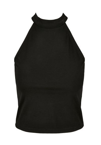 Build Your Brand Womens turtleneck short top