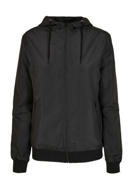 Build Your Brand Women's recycled windrunner