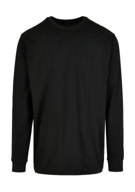 Build Your Brand Organic long sleeve with cuff rib