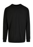 Build Your Brand Organic long sleeve with cuff rib