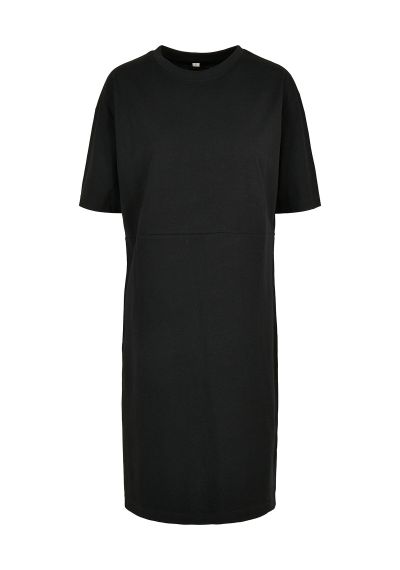 Build Your Brand Women's organic oversizes slit tee dress