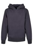 Build Your Brand Organic kids basic hoodie