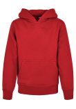 Build Your Brand Organic kids basic hoodie