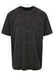 Build Your Brand Acid washed heavy oversized tee