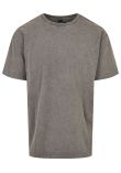 Build Your Brand Acid washed heavy oversized tee