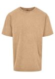Build Your Brand Acid washed heavy oversized tee