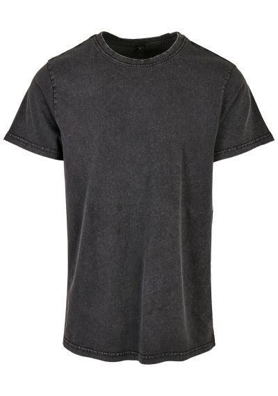 Build Your Brand Acid washed round neck tee