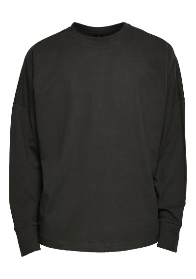 Build Your Brand Oversize cut on sleeve long sleeve