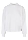 Build Your Brand Womens oversized crew neck sweatshirt