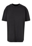 Build Your Brand Womens oversized acid wash tee