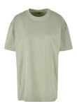 Build Your Brand Womens oversized acid wash tee