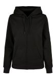 Build Your Brand Basic Womens basic zip hoodie