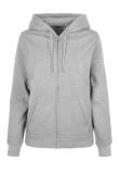 Build Your Brand Basic Womens basic zip hoodie