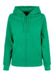 Build Your Brand Basic Womens basic zip hoodie