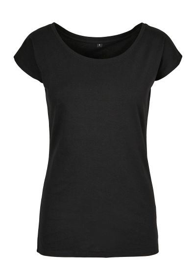 Build Your Brand Basic Women's wide neck tee