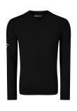 Callaway Ribbed v-neck Merino sweater