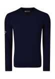 Callaway Ribbed v-neck Merino sweater