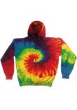 Colortone Rainbow tie-dye hoodie