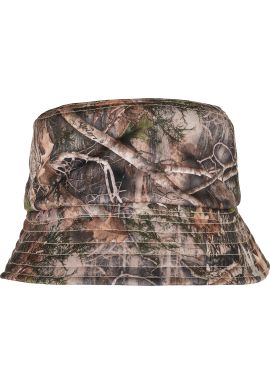 Flexfit by Yupoong Sherpa real tree camo reversible bucket hat (5003RS)