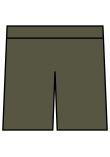 Build Your Brand Vintage heavy sweatshorts