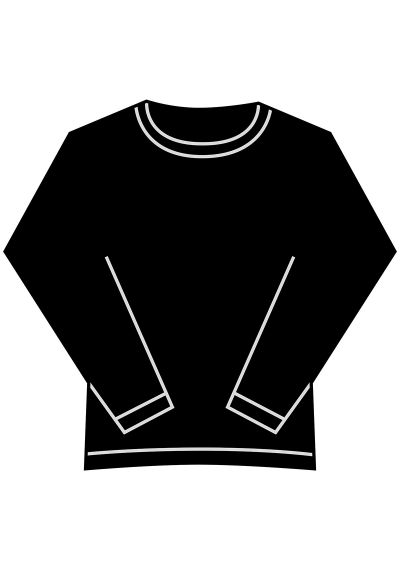 Build Your Brand Womens vintage heavy crew neck