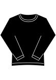 Build Your Brand Womens vintage heavy crew neck