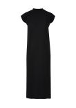 Build Your Brand Womens long extended shoulder dress